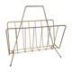 Porte-revue en métal doré