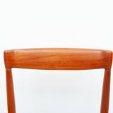Vintage teak dining chairs by Henry Walter Klein for Bramin, 1960s, set of 4