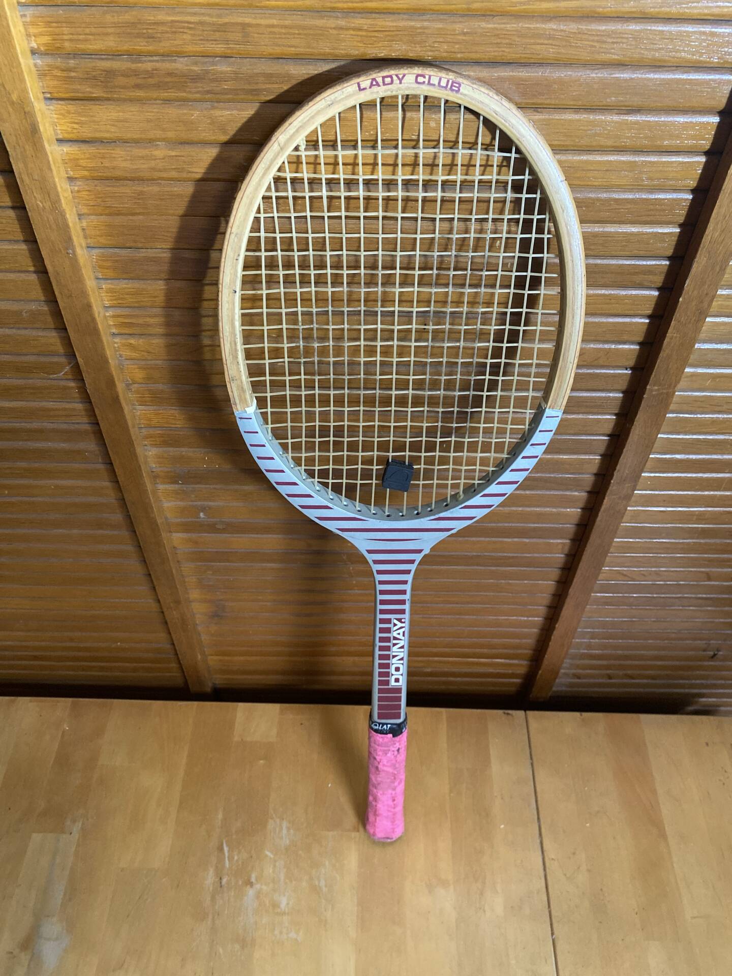 Vintage donnay lady club wooden tennis racket