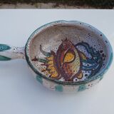 Casserole Vallauris décor poisson