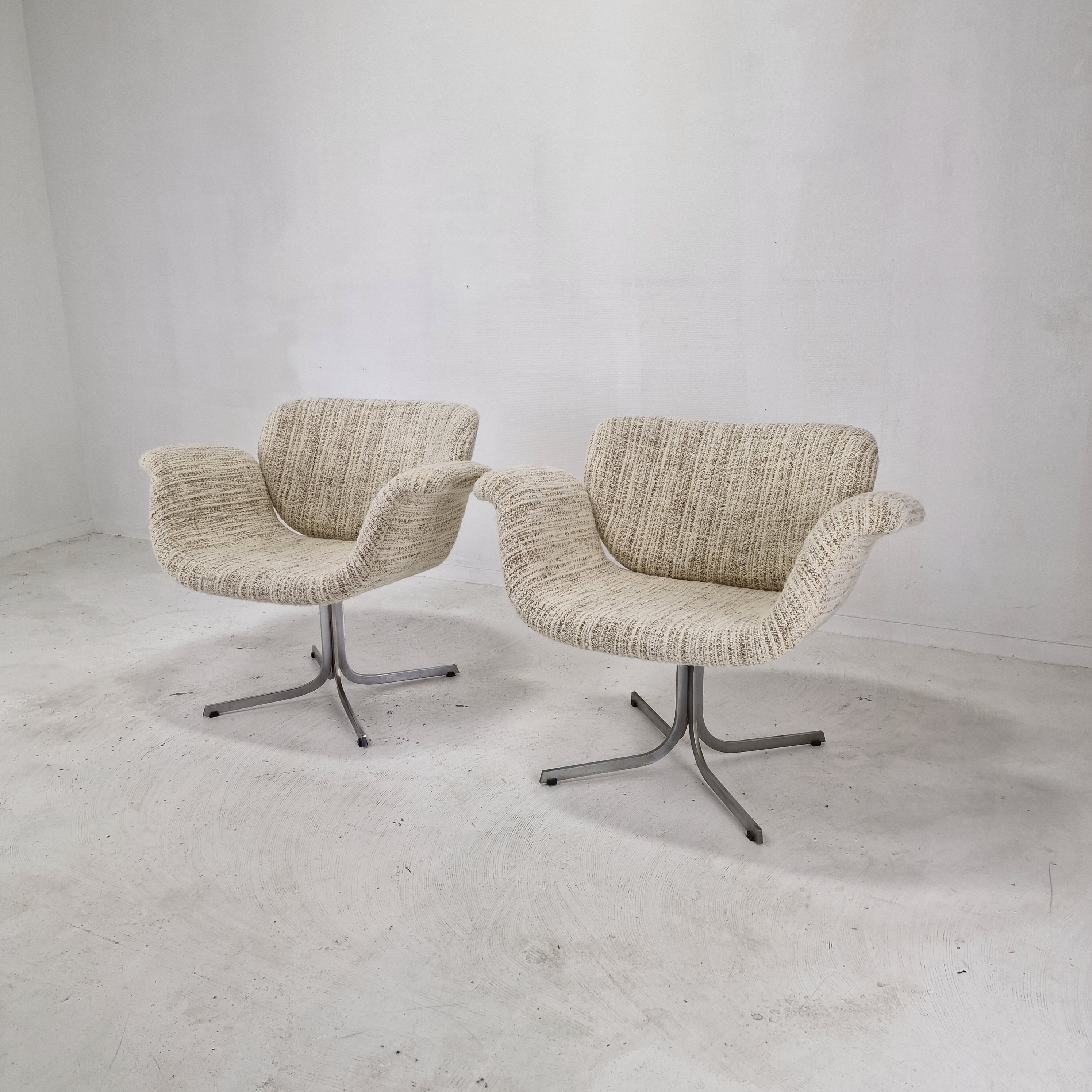 Large set of Tulip chairs by Pierre Paulin for Artifort, 1960s.