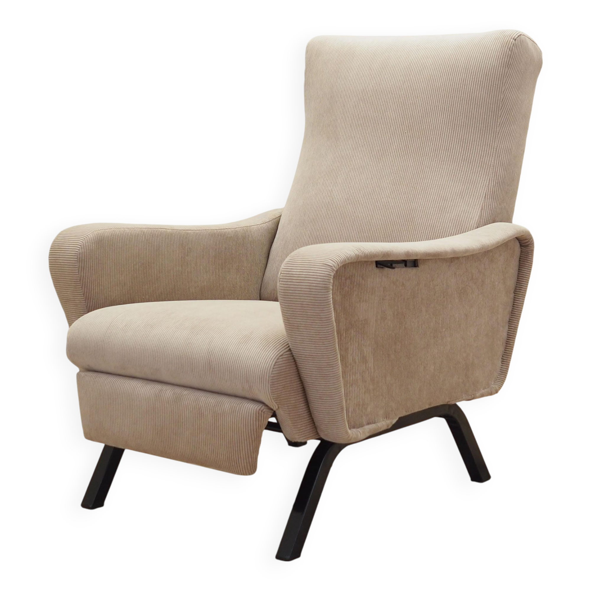 Adjustable armchair, Italian design, 1970s, production: Italy