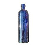 Vintage decorated glass bottle