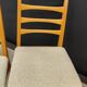 Set of 8 mid century dining table chairs vintage