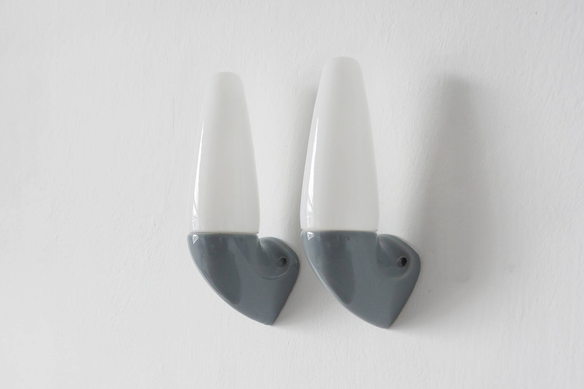 Ceramic Model 6035 Lamps by Stig Carlsson for Ifö, 1960s, Set of 2