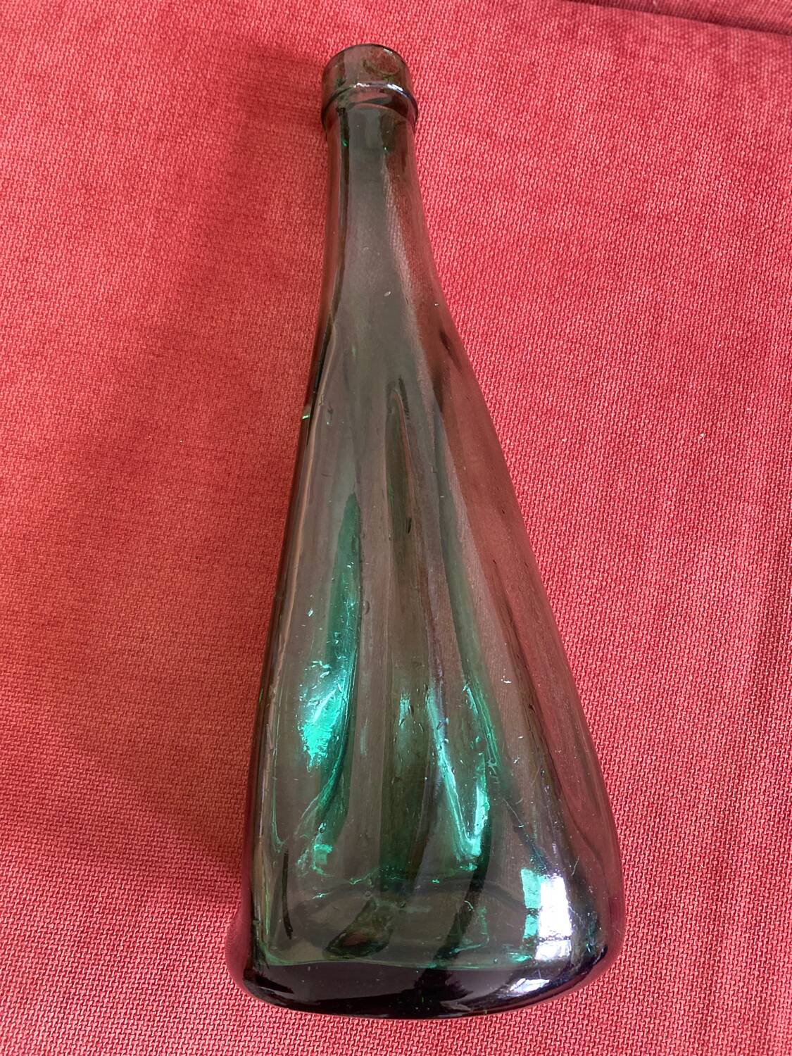 Large deformed bottle