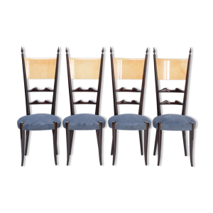 Ensemble de quatre chaises - salle manger milieu