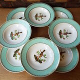 Set of 8 soup plates