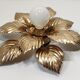 70s golden flower ceiling