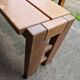 Maison regain set of 3 pieces in solid elm from the 70s and 80s.