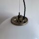 Mid century plastic and brass 'bud' pendant lamp by Guzzini for Meblo, Slovenia, c.1970