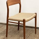 Set of 6 dining chairs by Niels O. Møller for J.L. Mollers