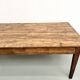 Table de ferme en pin, années 50