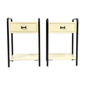 1970s pair of bedside tables