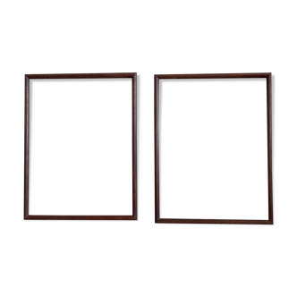 Pair of frame with baguette doucine nineteenth