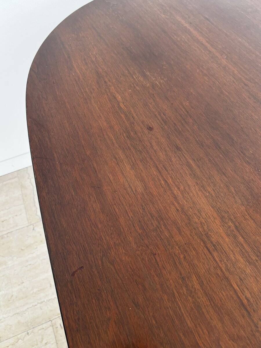 Large Wood and Aluminum Table by Charles & Ray Eames for Herman Miller, 1960s