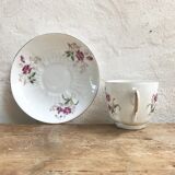 Six old porcelain coffee cups