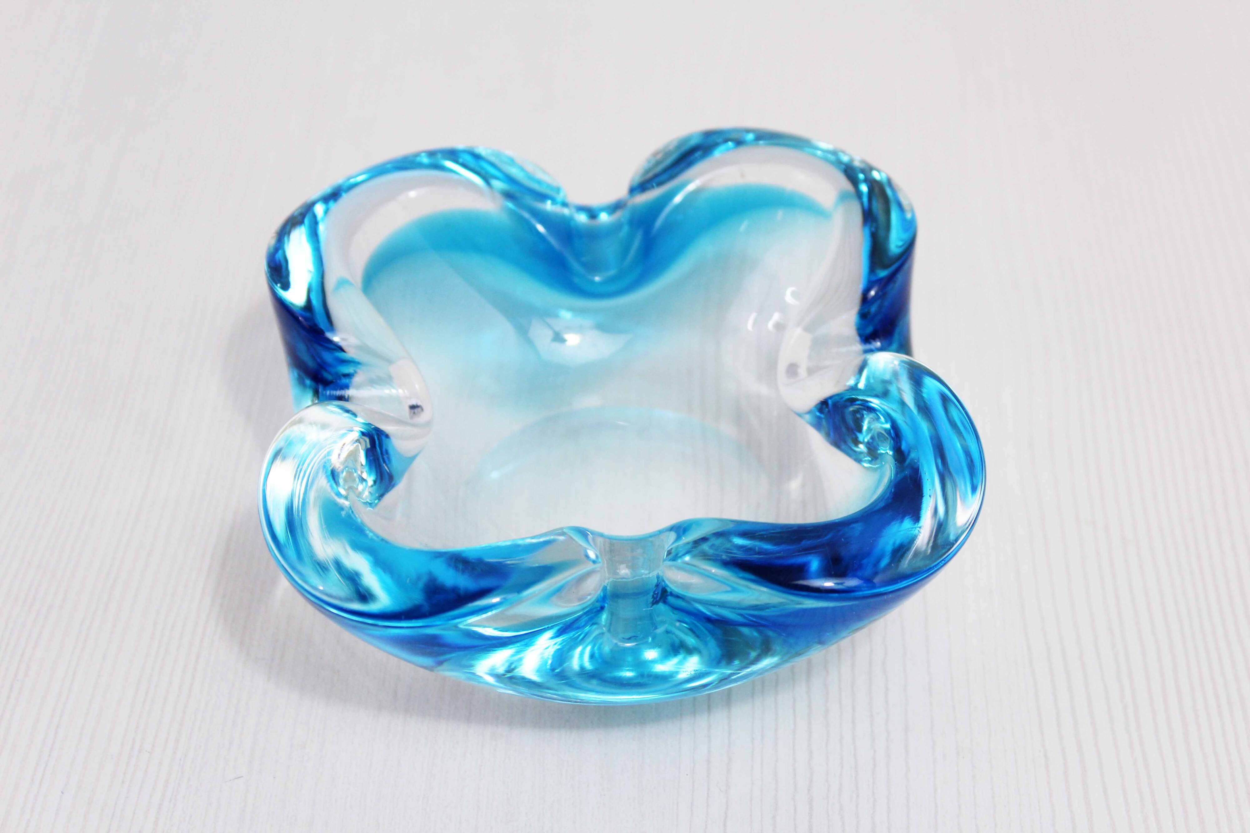 Murano glass ashtray