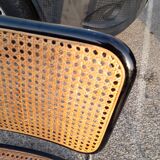 Pair of Chairs Marcel Breuer Cesca B32 italy