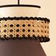 Wıcker Pendant Light, Rattan Lamp 22 cm, Light Fixture