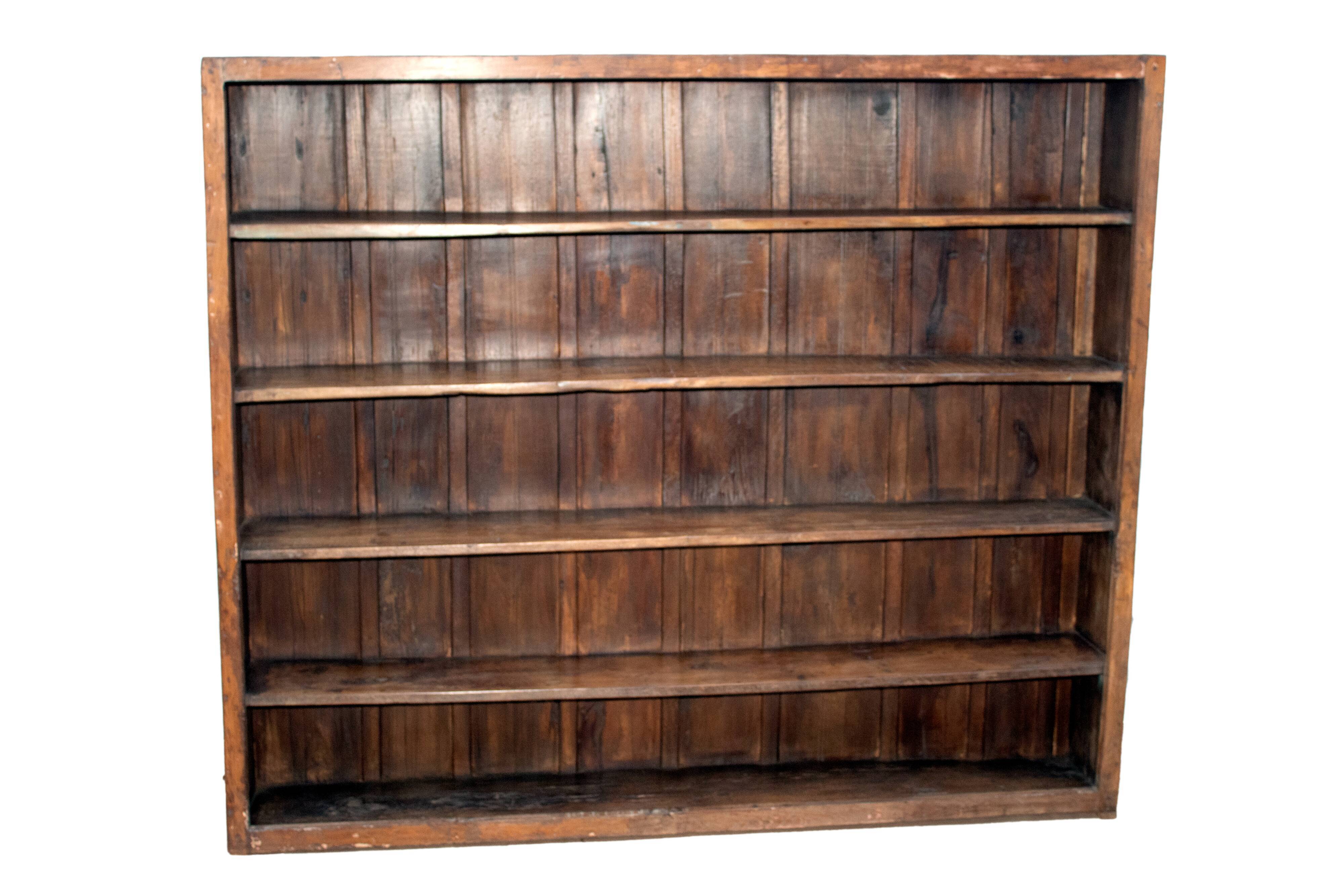 Library - solid teak