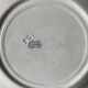 Ironstone plate Oeillet KG Luneville