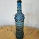 Turquoise blue bottle