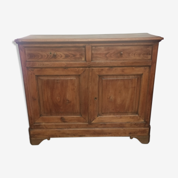 Old walnut or low sideboard buffet