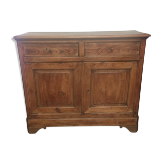Old walnut or low sideboard buffet