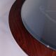 Miroir scandinave vintage en palissandre, années 1970