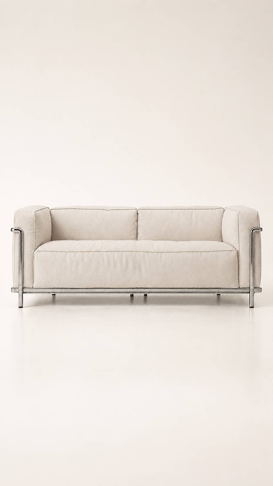 2.5-seater sofa LC3 Le Corbusier Cassina