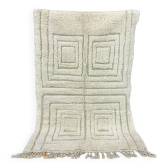 Berber rug in natural wool 200cm x 300cm