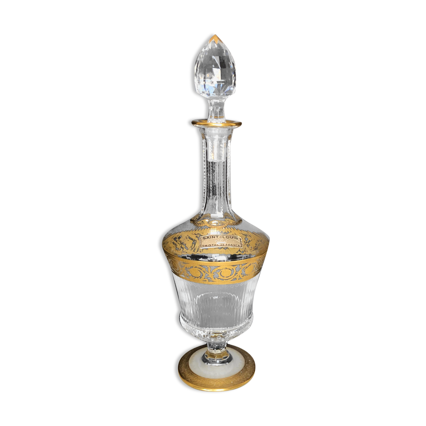 Saint Louis crystal decanter model Thistle