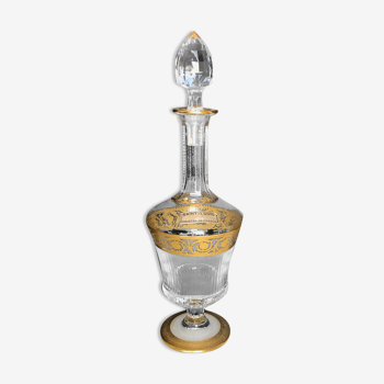 Saint Louis crystal decanter model Thistle