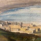 Baie de Naples, tableau ancien