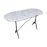 Bistro marble table