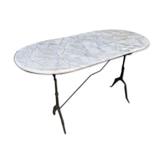 Table de bistro en marbre