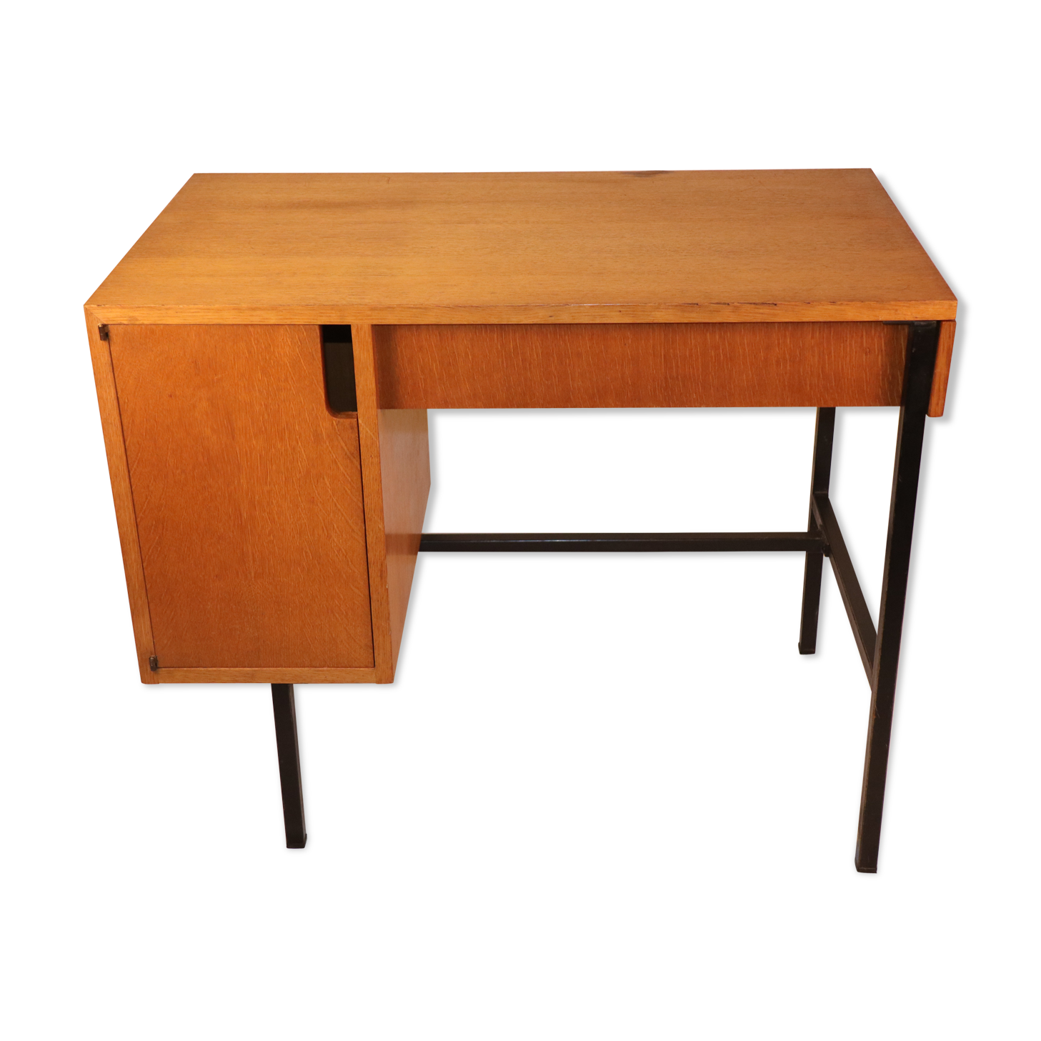Vintage desk Jacques Hitier 1950