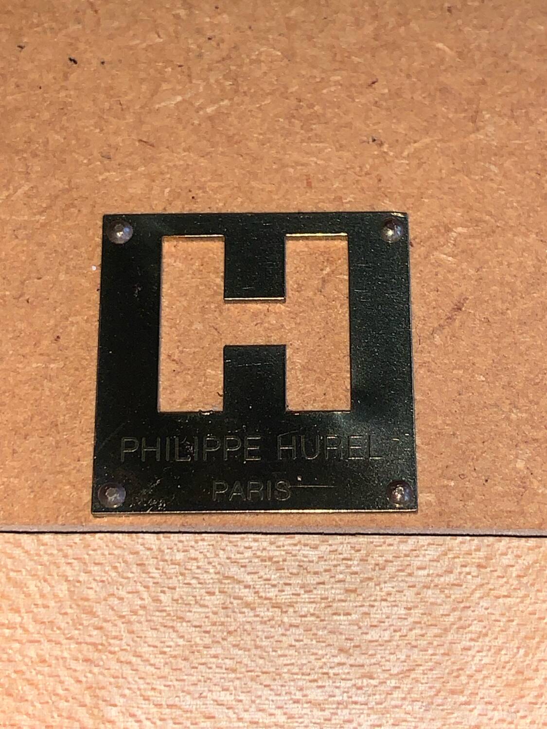 Flat desk stamped Philippe Hu