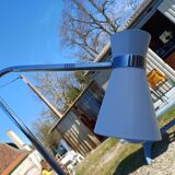 Adjustable Floor Lamp Iron and Chrome