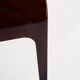 Table basse marqueterie de noyer vers 1970