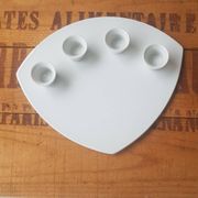 Designer painter's palette candle holder