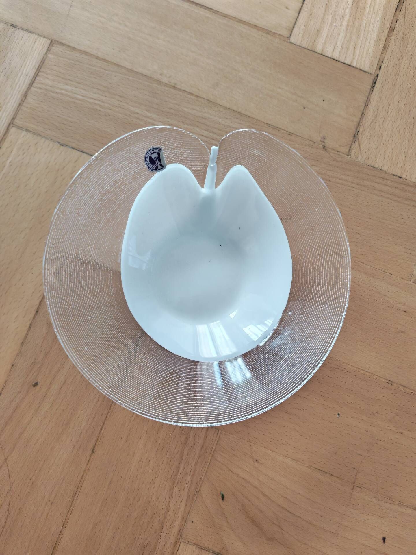 Art glass vide poche by Jiri Suhajek for Crystalex Bohemia