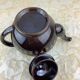 Old teapot Sarreguemines France