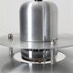 Set of 2 Belid pendant lamps / Danish modern design / aluminium / 1980s / Primus