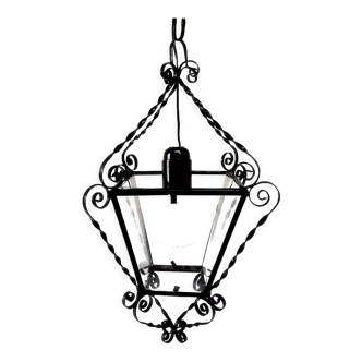 Andalusian wrought iron lantern