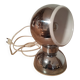 Vintage eye-ball table lamp Goffredo Regiani chrome metal