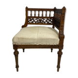 Fauteuil de coin style Napoleon III