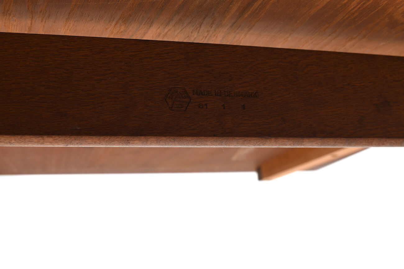 Old Børge Mogensen extendable dining table in teak & oak by FDB