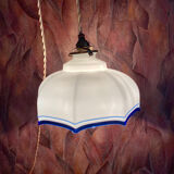 Vintage opaline lampshade pendant lamp